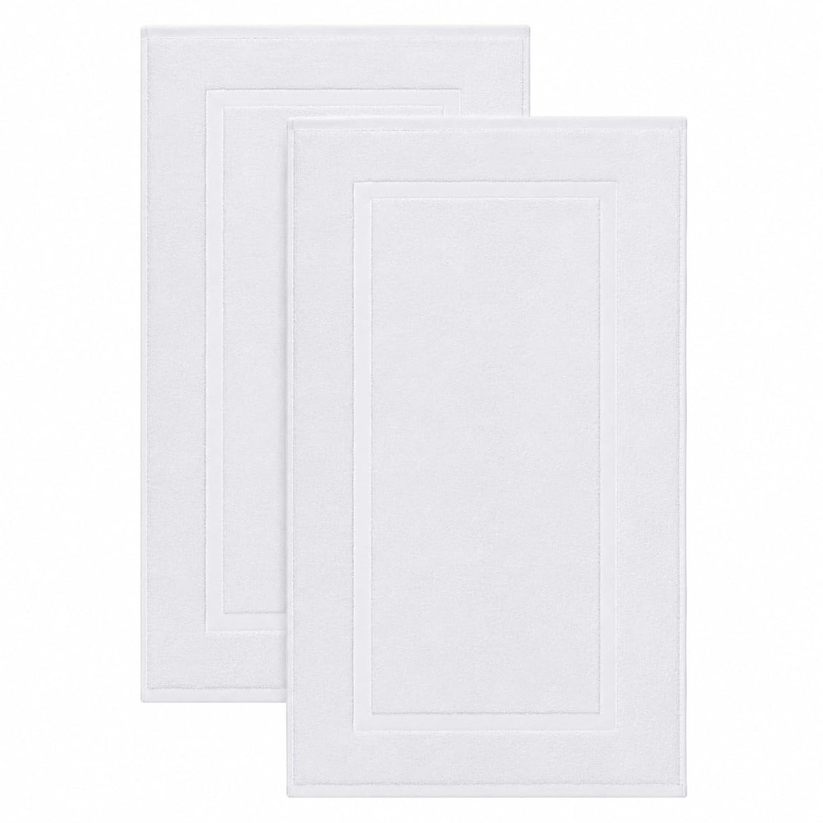 SALBAKOS 6-Piece 100% Turkish Cotton Hand Towels, 16x30 inch, White