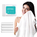 10 Pack Disposable Bath Towels 55''X27.5'’ Durable Portable Camping Towels