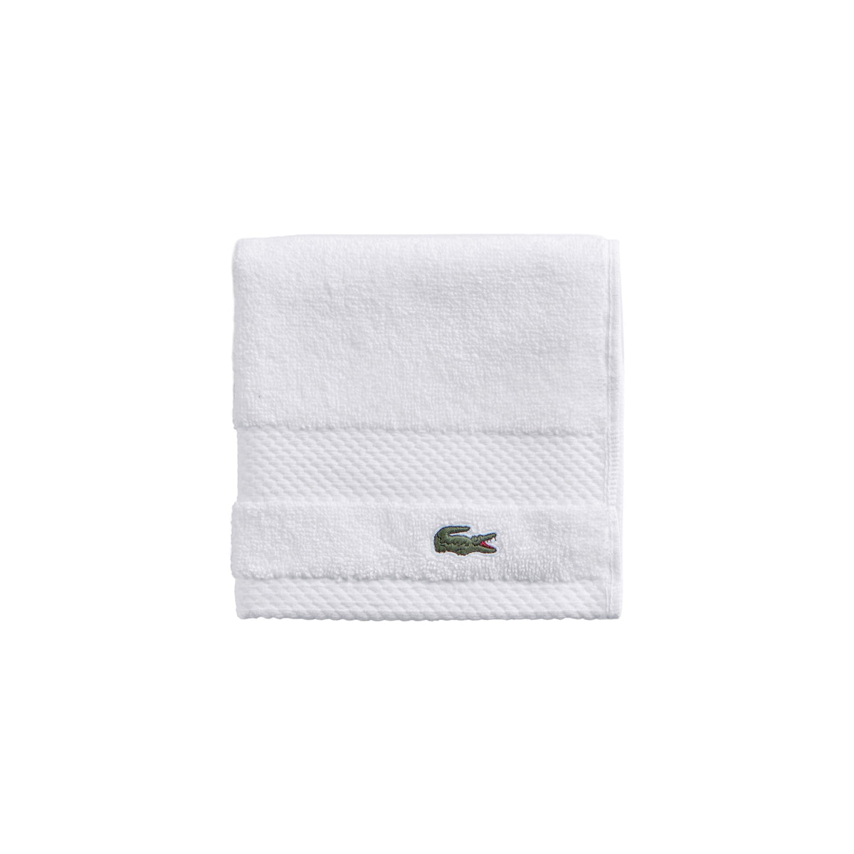 Lacoste Heritage 100% Supima Cotton Bath Towel 30" x 54", Micro Chip