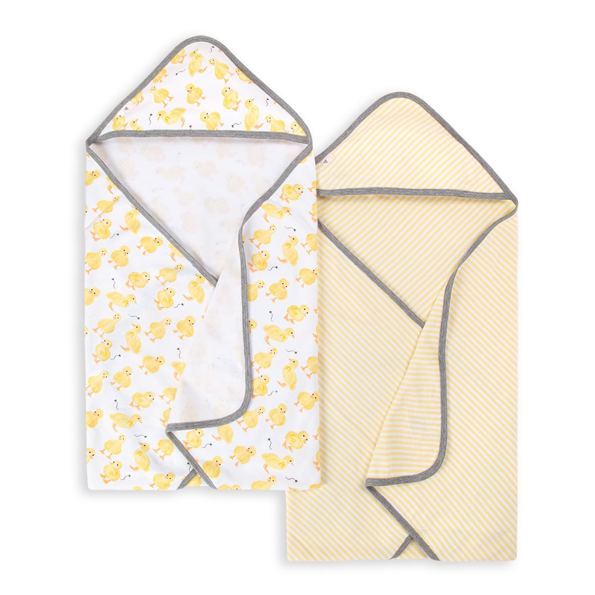 Burt's Bees Baby Infant Hooded Towels, Unisex Bath Essentials, 2-Pack