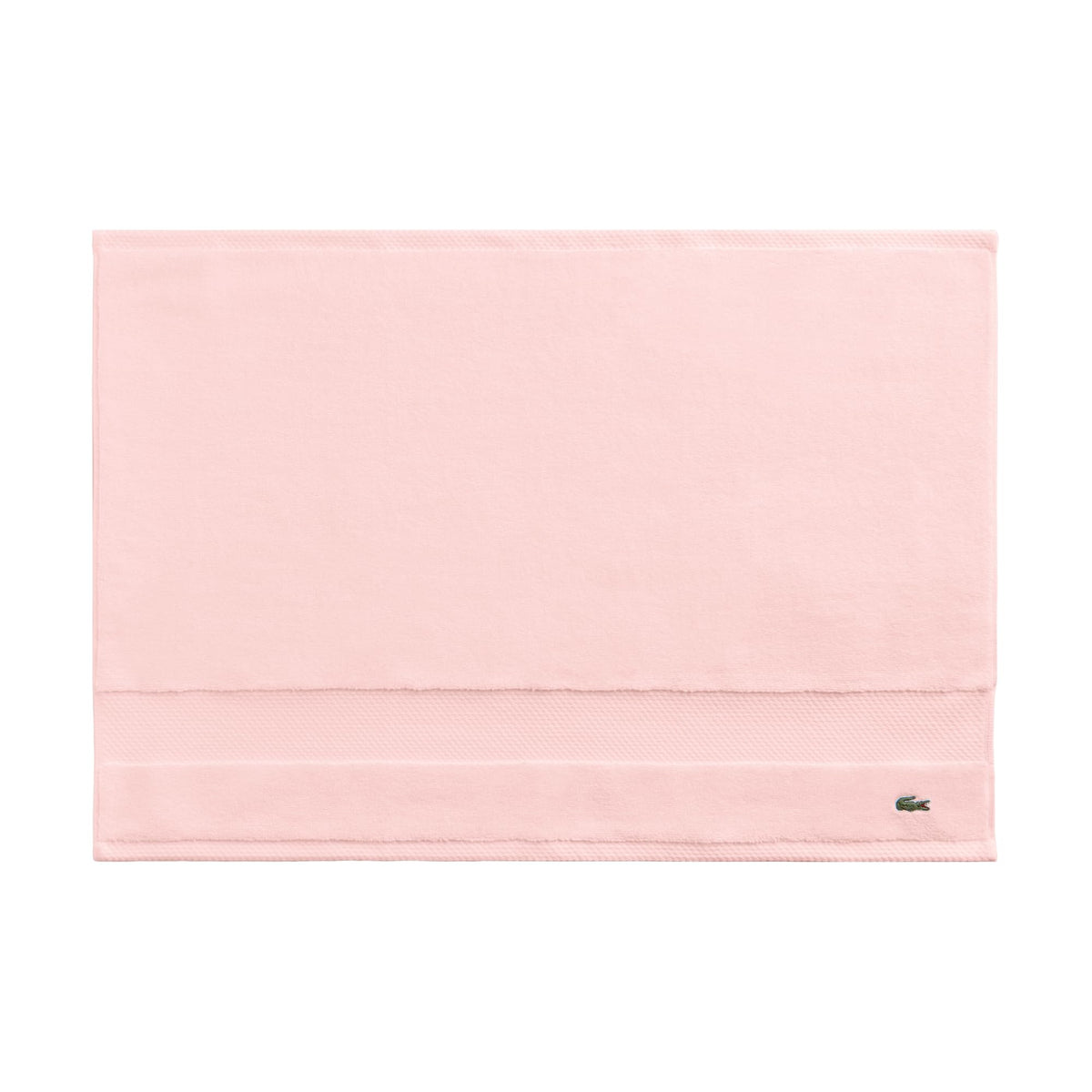 Lacoste Heritage 100% Supima Cotton Bath Towel 30" x 54", Micro Chip