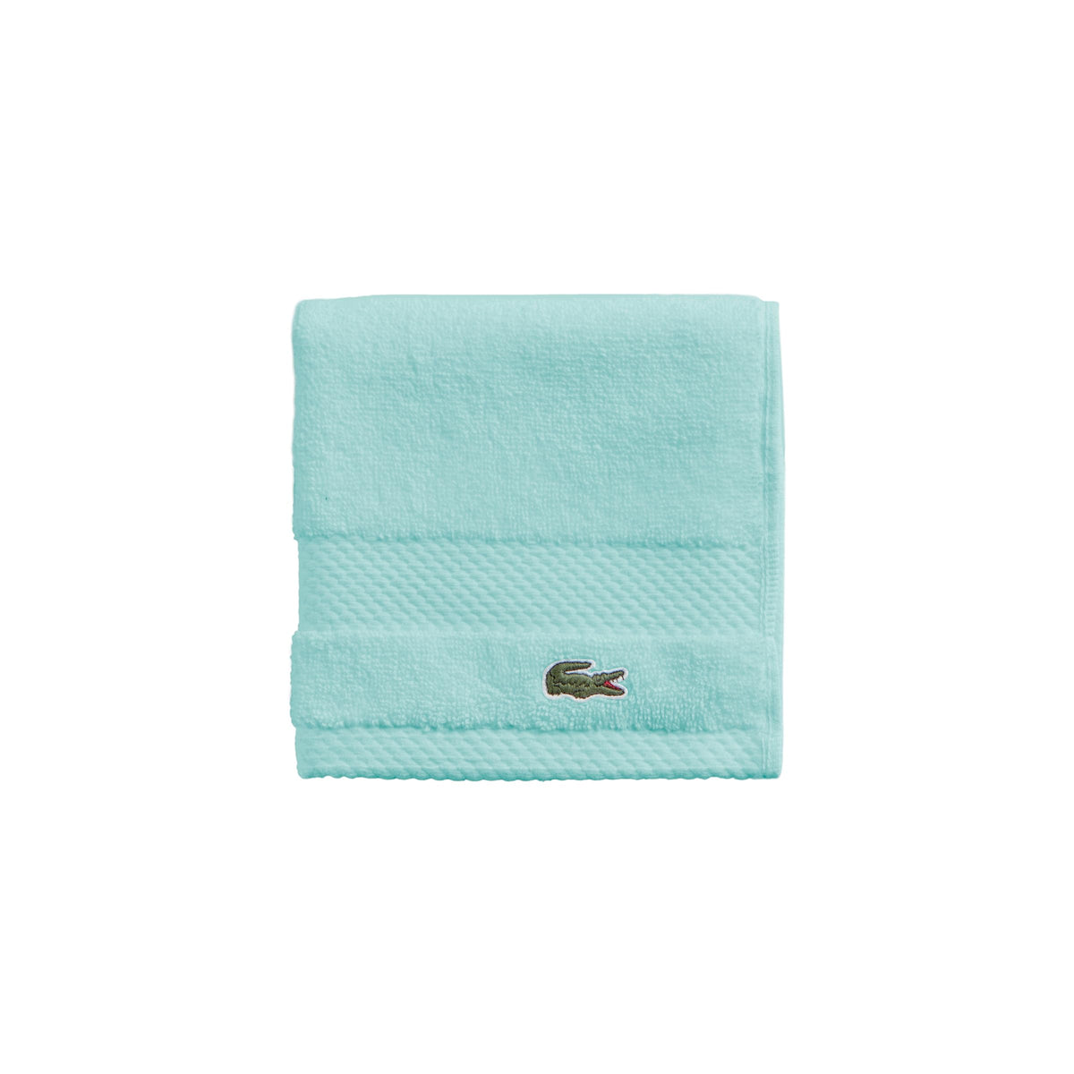 Lacoste Heritage 100% Supima Cotton Bath Towel 30" x 54", Aloe