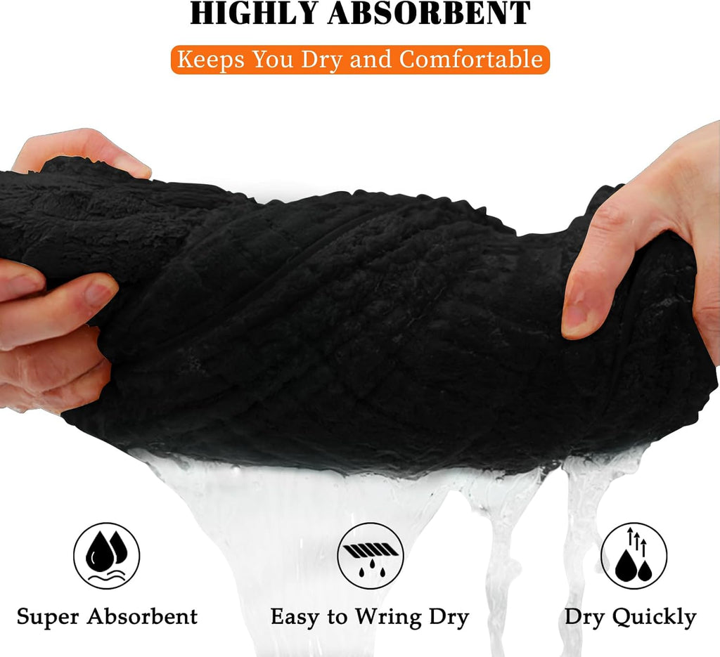 4 Pack Bath Towels Set 35 x 70in Extra Large, Ultra Soft Microfiber