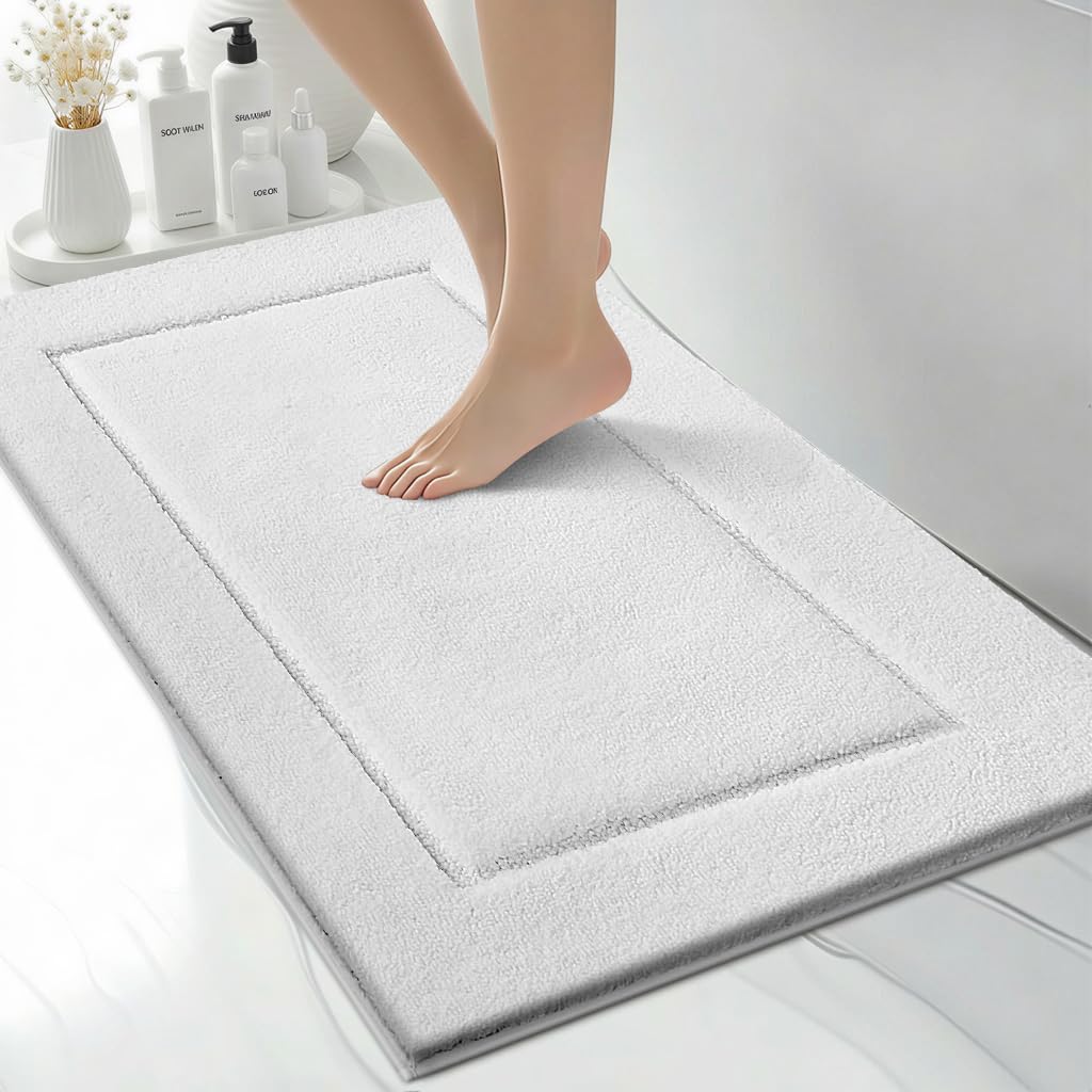 Extra Soft Bathroom Rug 20" x 30", Bath Mat, Throw Rug for Kitchen