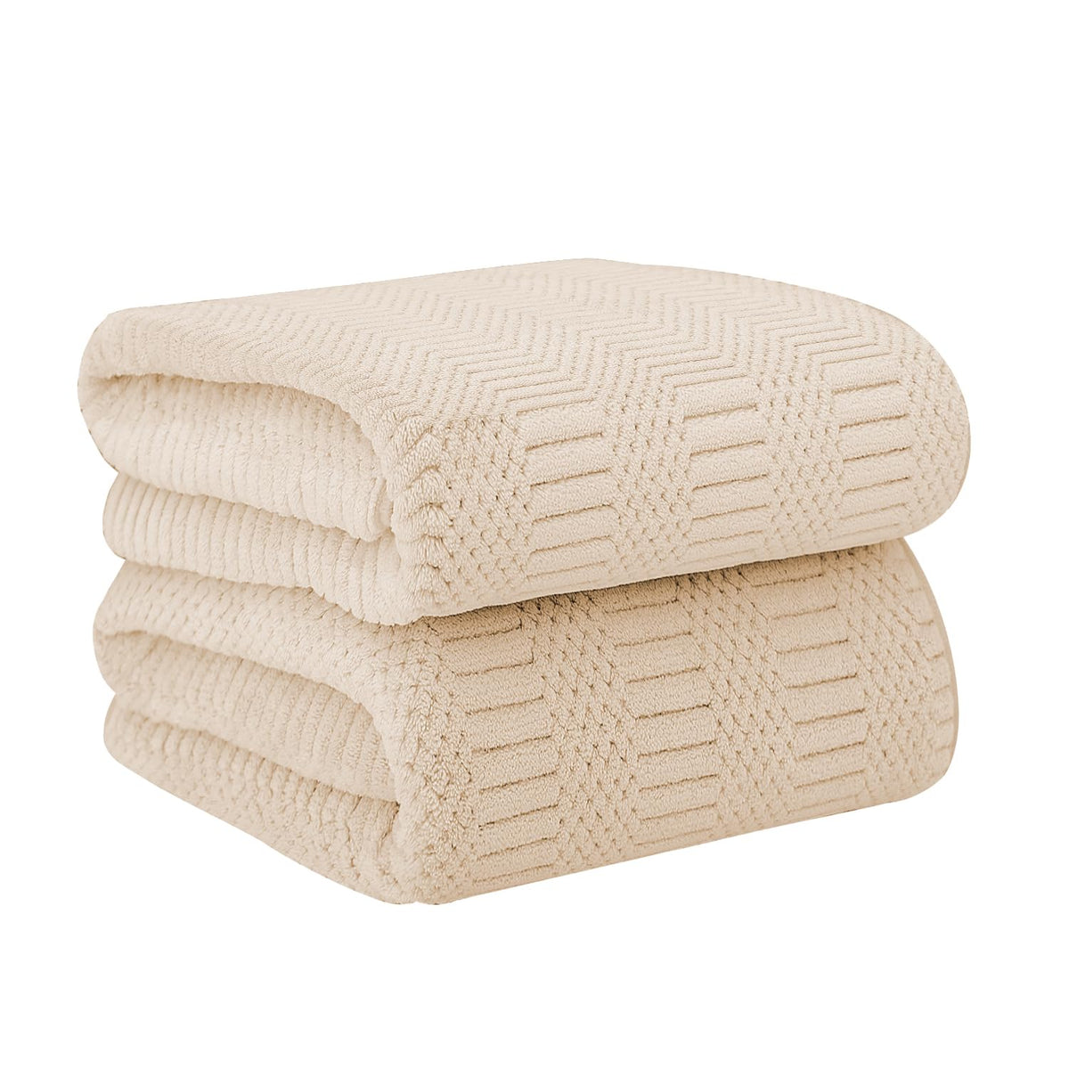 JML Microfiber Bath Towel with Hanging Loop, 2 Pack, 30" x 60", Grey