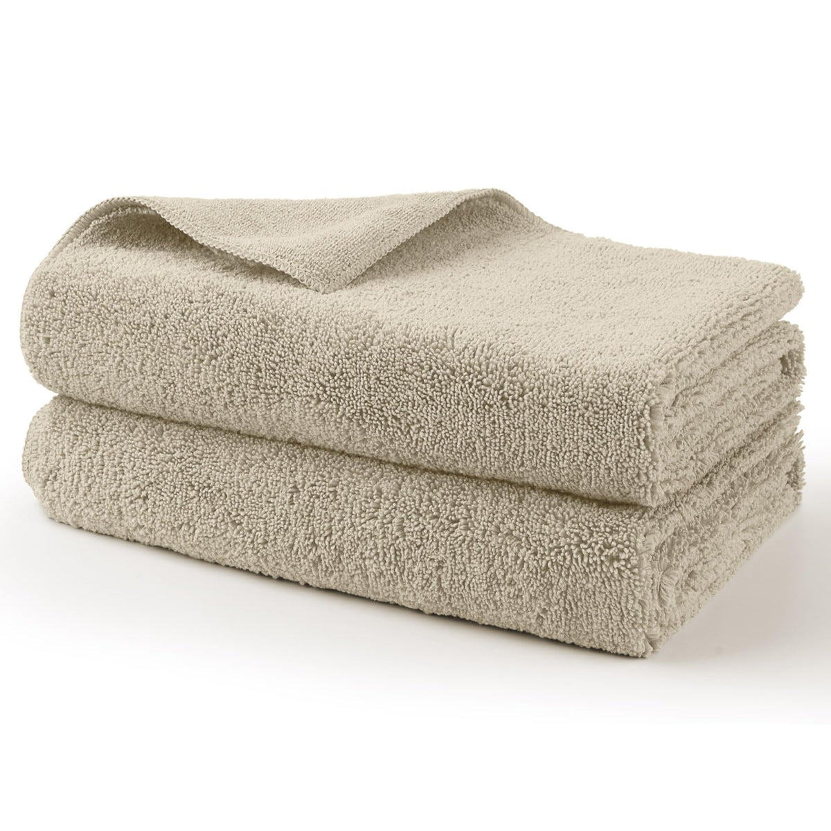 HOMEXCEL Professional Large Microfiber Car Drying Towels 2 Pack, Lint Free, Scratch Free, Highly Absorbent Drying Towel for Cars, SUVs, RVs, Trucks, and Boats,31" x 24",Grey