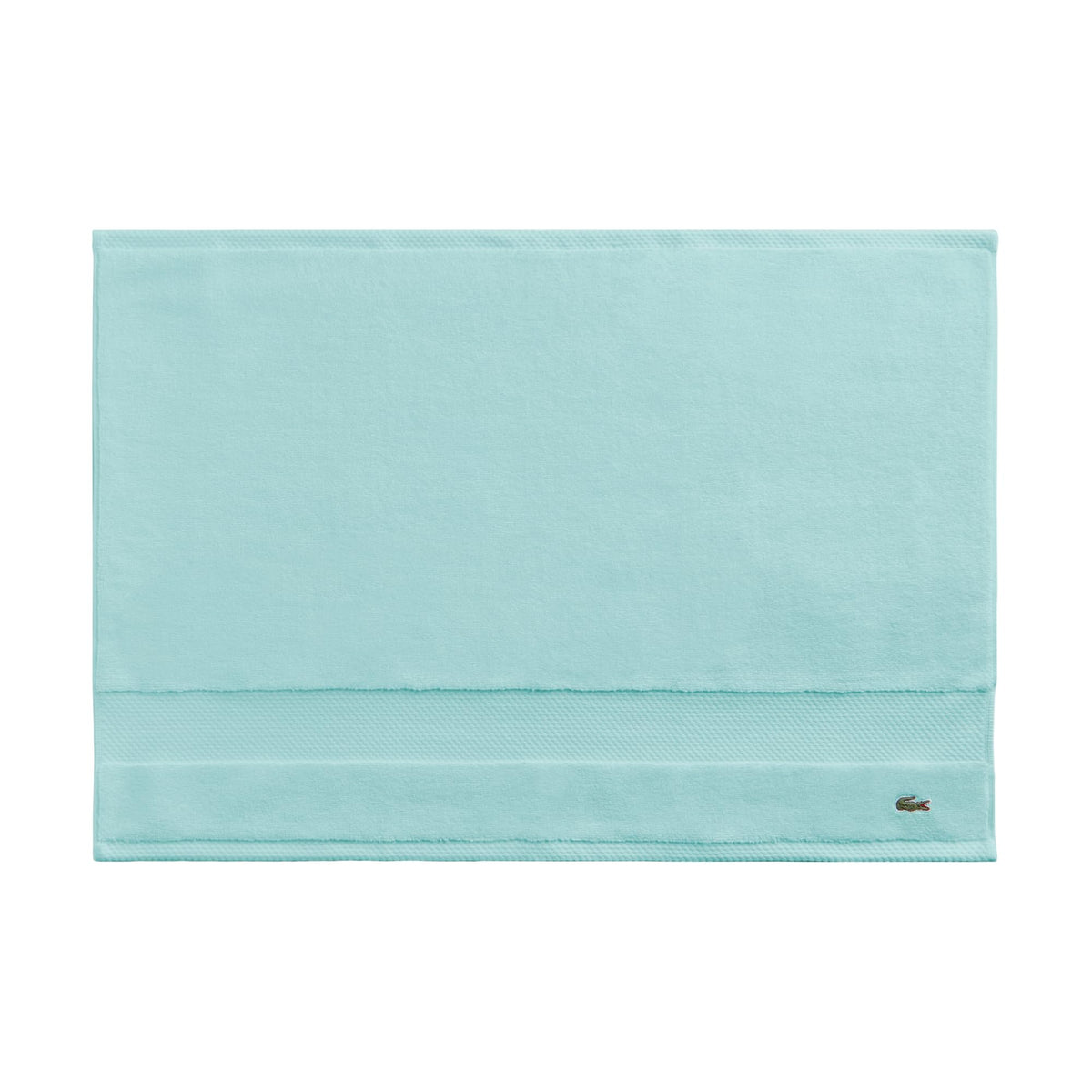 Lacoste Heritage 100% Supima Cotton Bath Towel 30" x 54", Aloe
