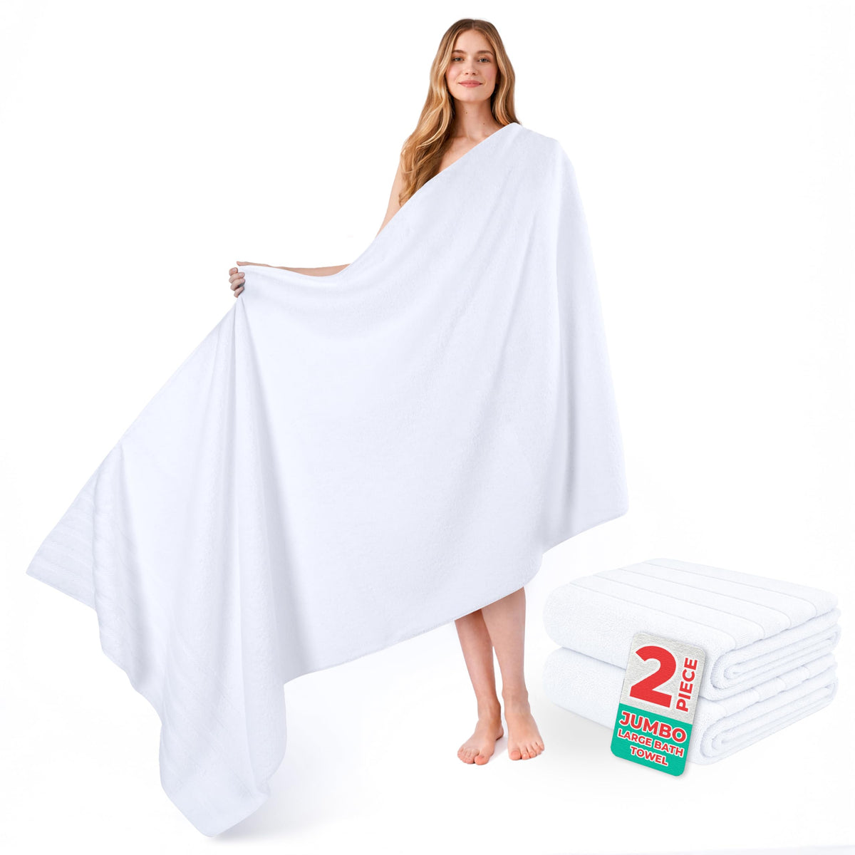 American Soft Linen 100% Cotton Luxury Turkish Towels, 3 Piece Towel Set