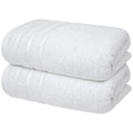 Infinitee Xclusives 100% Ring-Spun Cotton Bath Towels for Bathroom - Pack 2
