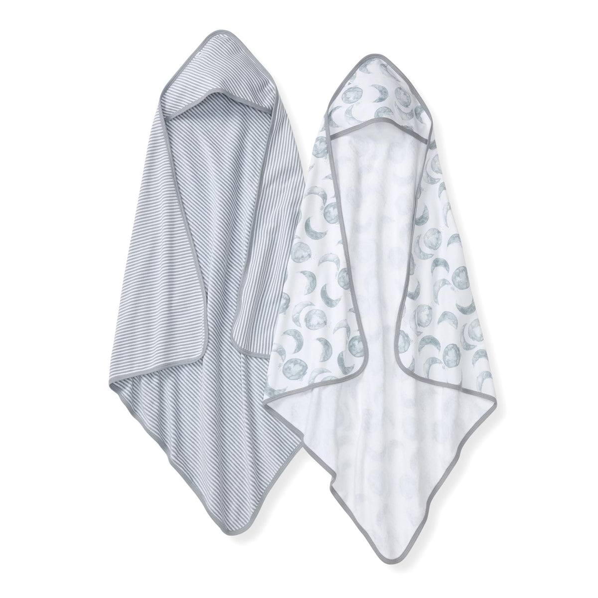 Burt's Bees Baby Infant Hooded Towels, Unisex Bath Essentials, 2-Pack