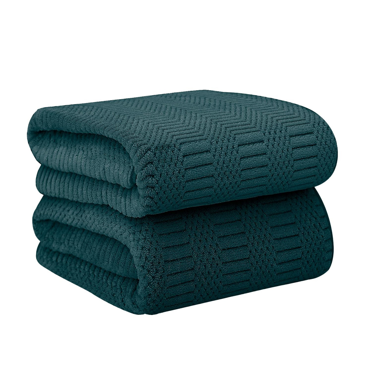 JML Microfiber Bath Towel with Hanging Loop, 2 Pack, 30" x 60", Grey