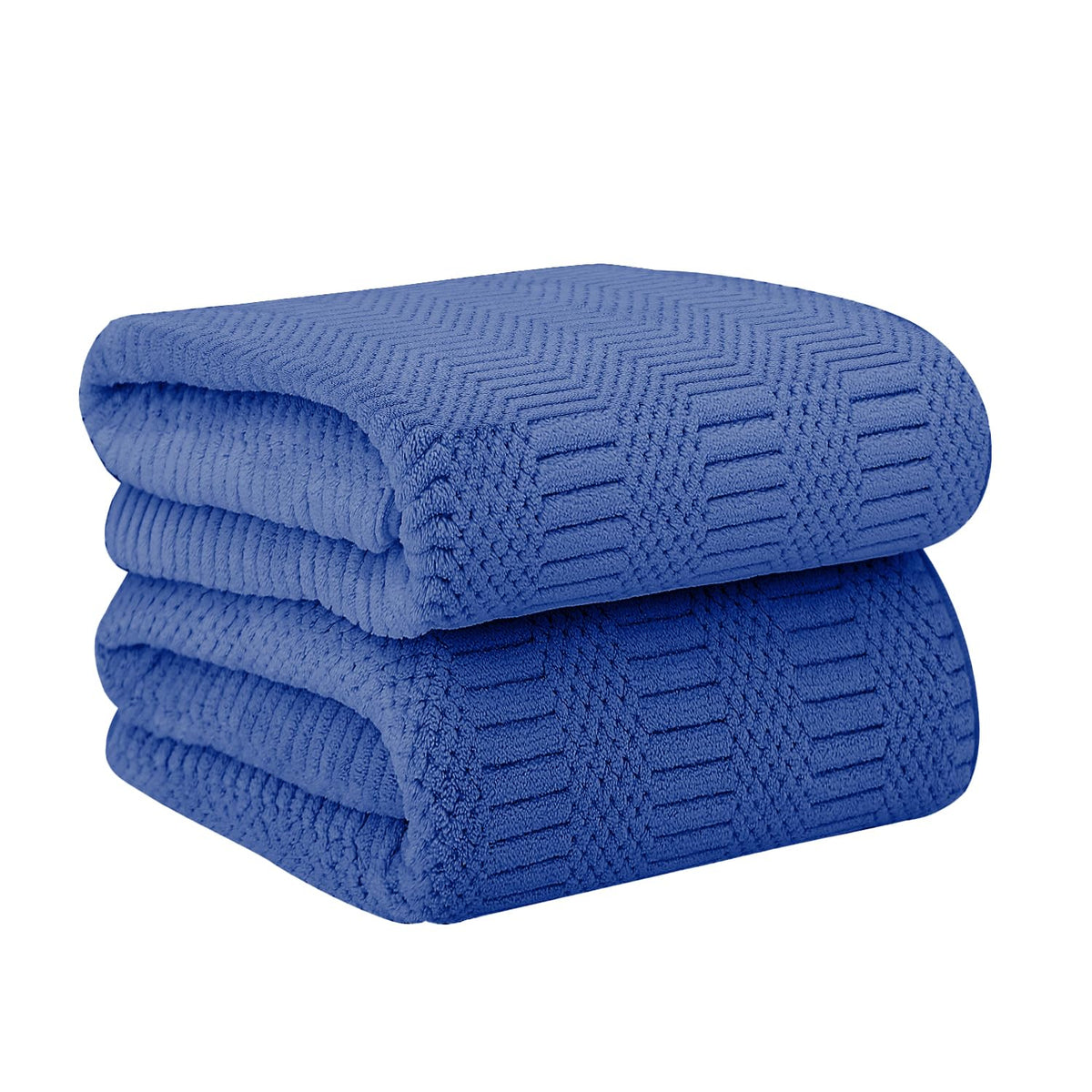 JML Microfiber Bath Towel with Hanging Loop, 2 Pack, 30" x 60", Grey