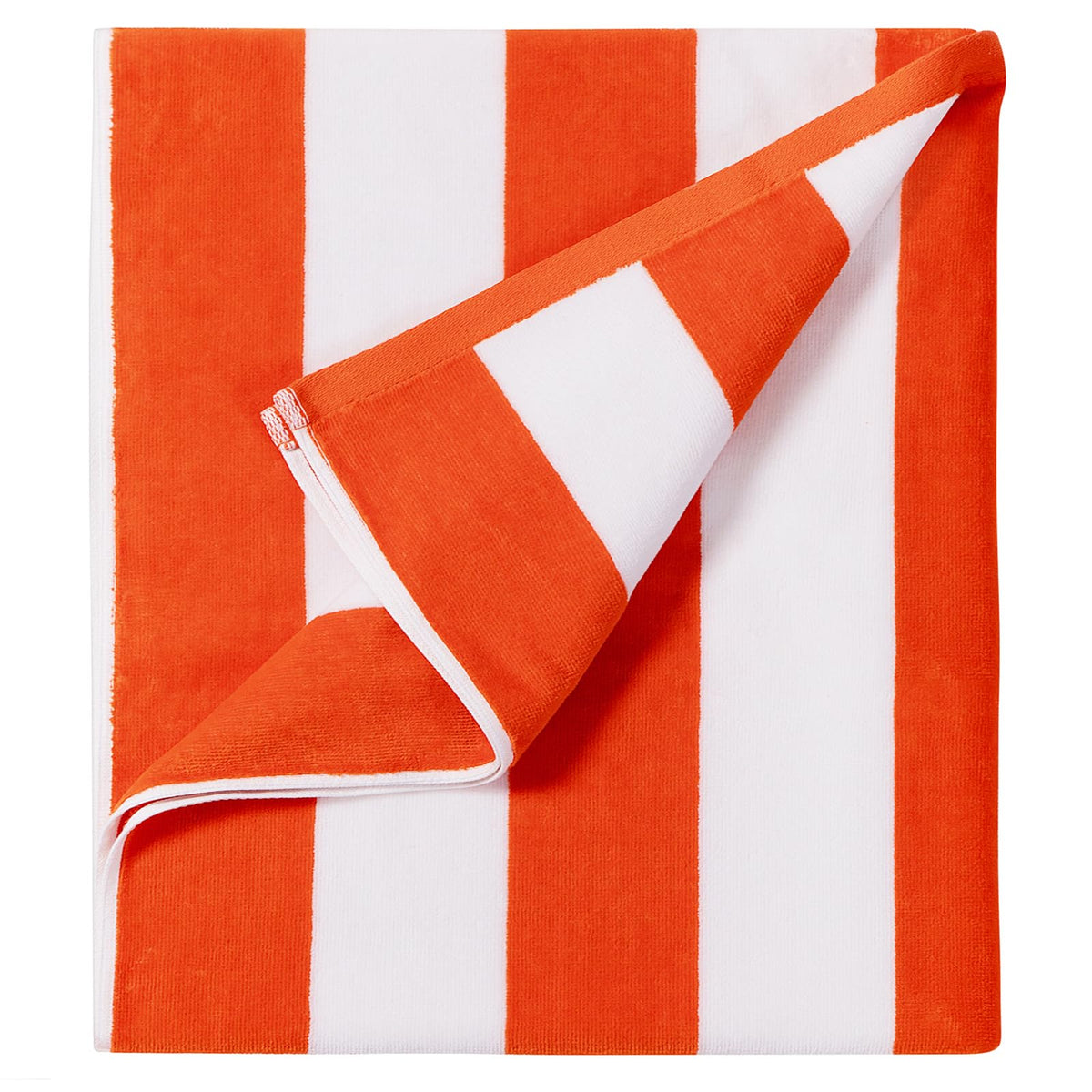 LULUHOME Oversized Beach Towel 36x70 Inch,100% Cotton,Striped Pool Towel