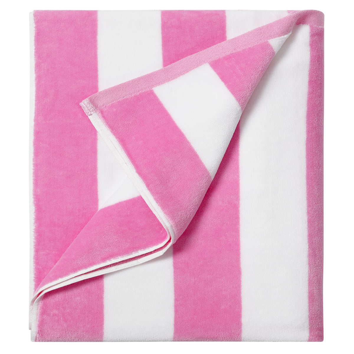 LULUHOME Oversized Beach Towel 36x70 Inch,100% Cotton,Striped Pool Towel