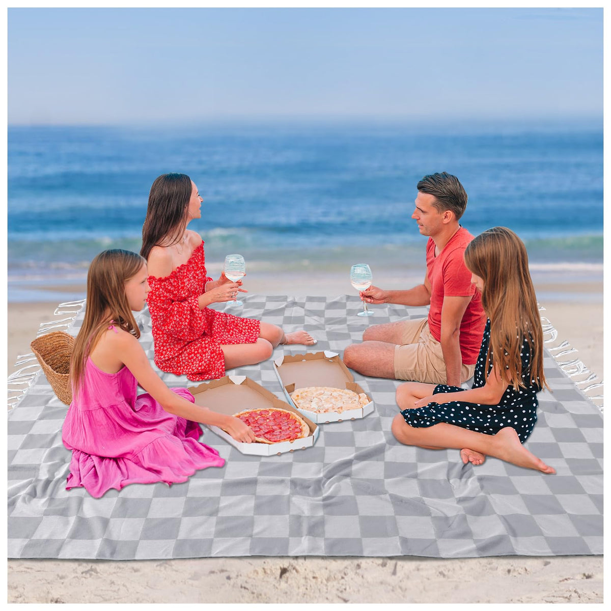 Turkish Beach Towels Vacation Essentials Quick Dry Sand Free Soft Absorbent Adult Oversized Bath Pool Swim Long Towel Lightweight Thin Fast Drying Over The Chair Towel Sand Repellent Anti Yellow