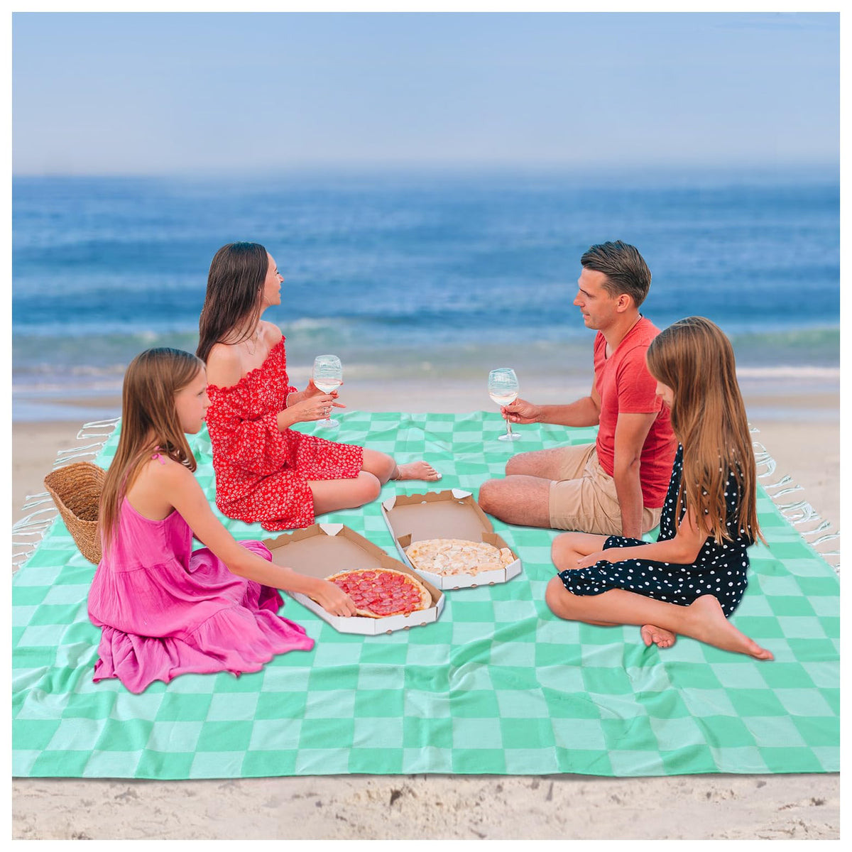 Turkish Beach Towels Vacation Essentials Quick Dry Sand Free Soft Absorbent Adult Oversized Bath Pool Swim Long Towel Lightweight Thin Fast Drying Over The Chair Towel Sand Repellent Anti Yellow