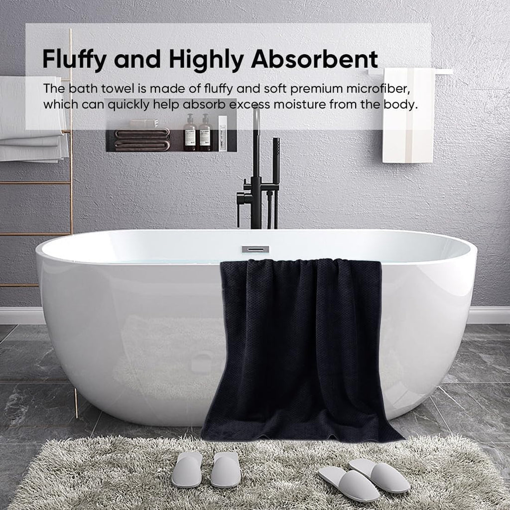 HOMEXCEL Bath Sheets 2PK, 35x70 in, Absorbent&Soft, Extra Large Bath Towel