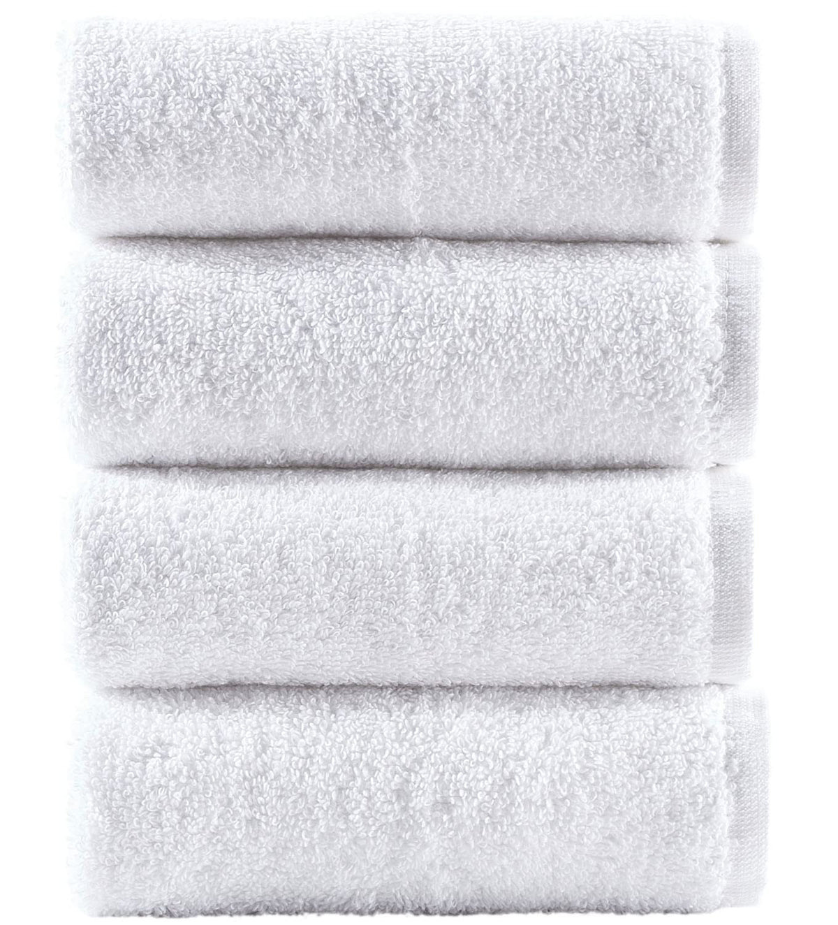 Hawmam Linen White Bath Towels 4 Pack 27 x 54 Inches 100% Turkish Cotton Soft Lightweight and Highly Absorbent Quick Drying Towels, Premium Quality Perfect for Daily Use