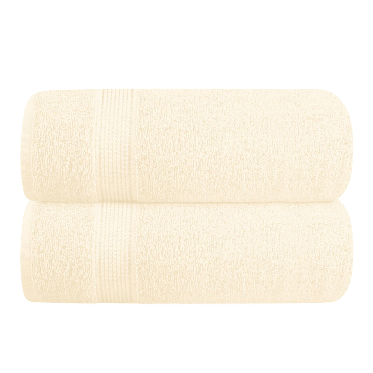Belizzi Home Cotton 2 Pack Oversized Bath Towel Set 28x55 inches, Large Bath Towels, Ultra Absorbant Compact Quickdry & Lightweight Towel, Ideal for Gym Travel Camp Pool - Pink