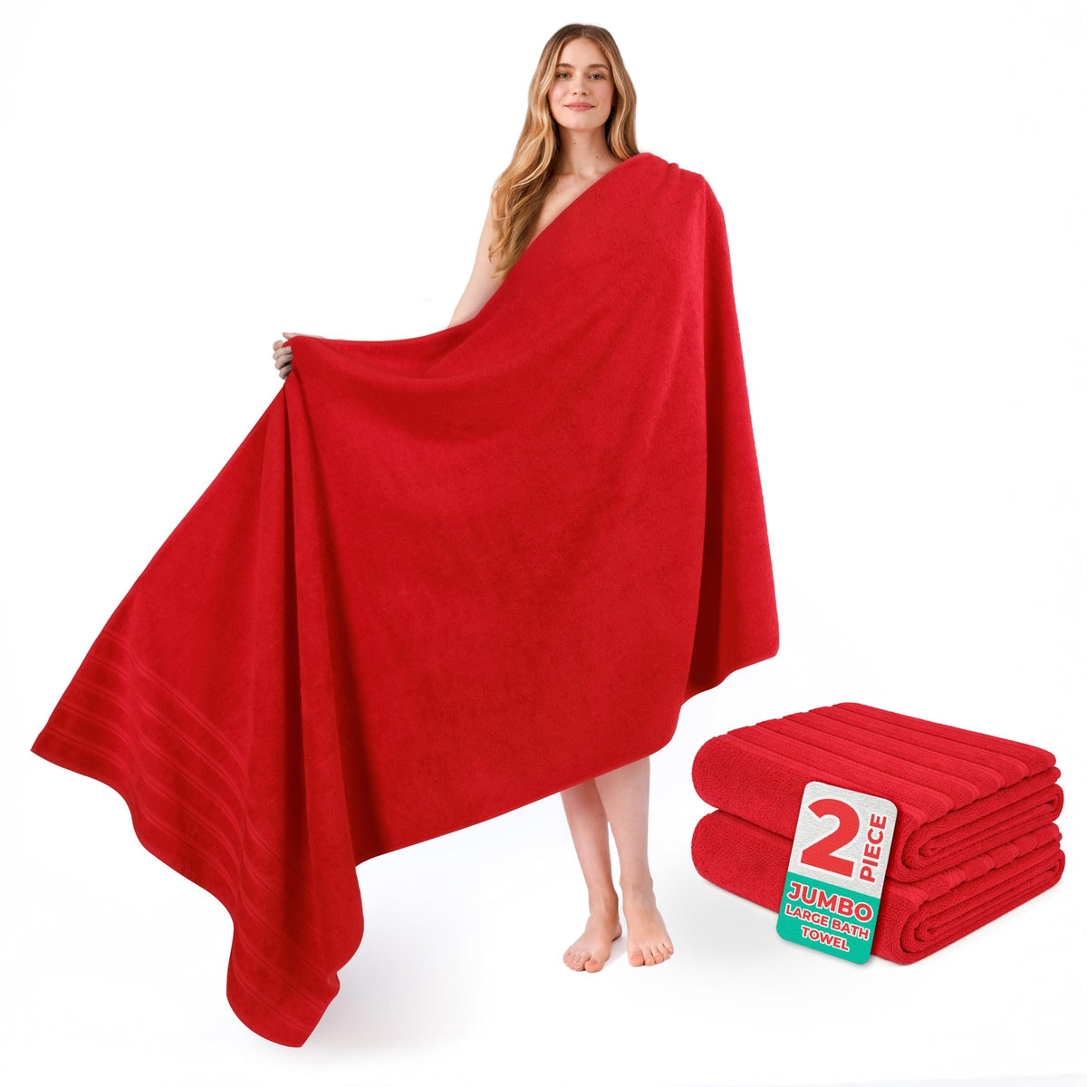 American Soft Linen 100% Cotton Luxury Turkish Towels, 3 Piece Towel Set