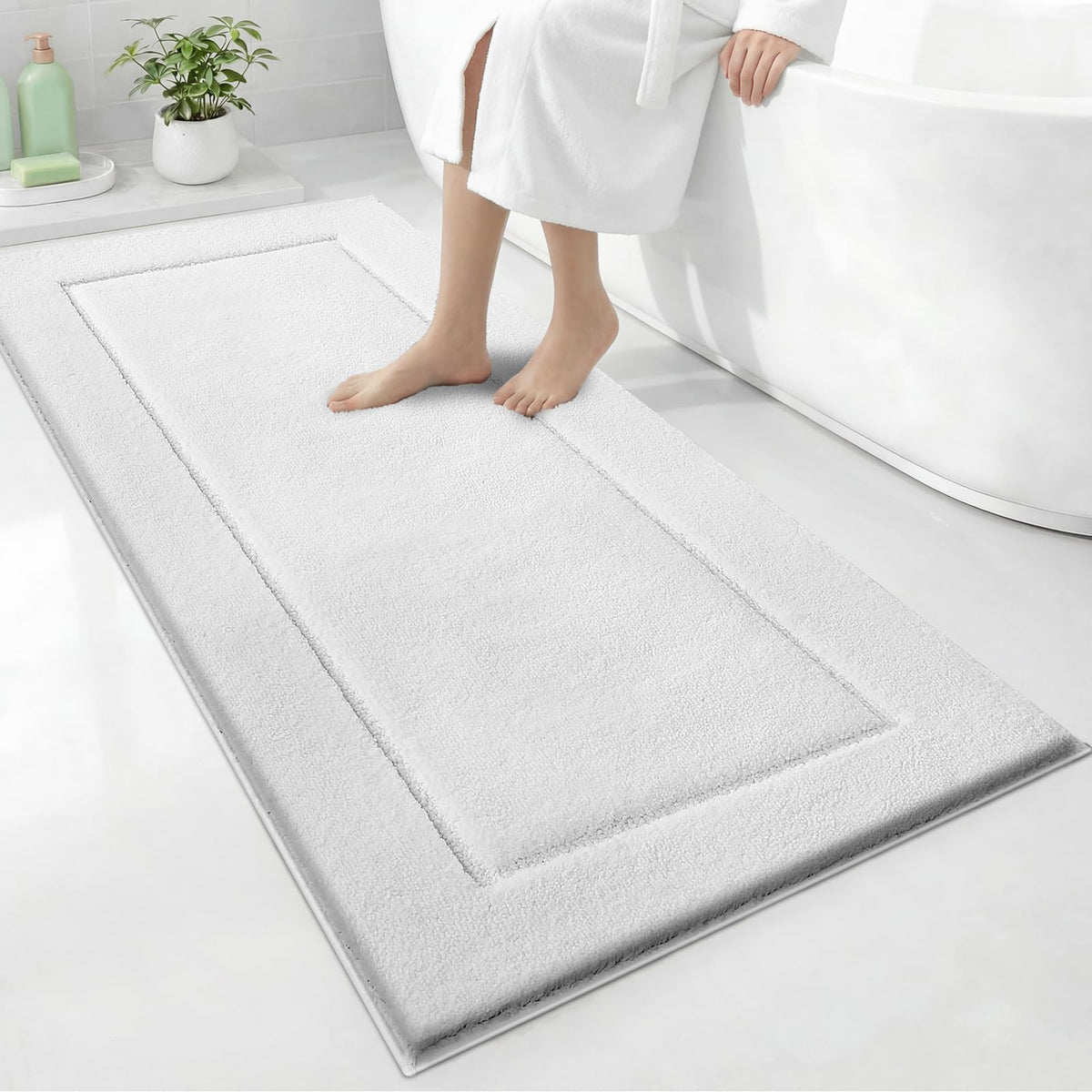 Extra Soft Bathroom Rug 24" x 36", Bath Mat, Throw Rug for Kitchen