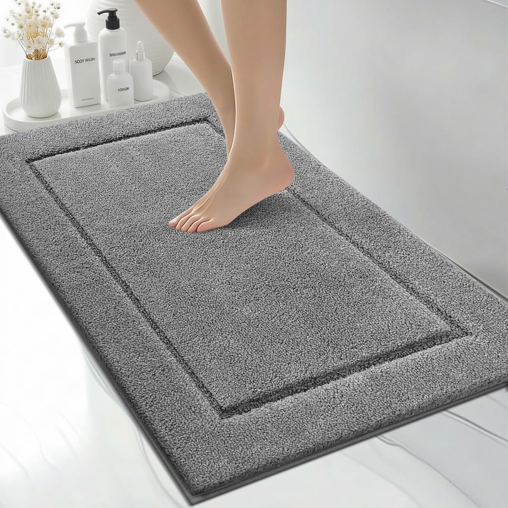 Extra Soft Bathroom Rug 24" x 36", Bath Mat, Throw Rug for Kitchen