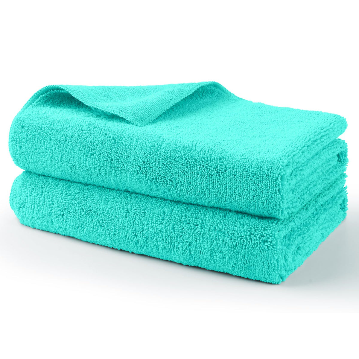 HOMEXCEL Professional Large Microfiber Car Drying Towels 2 Pack, Lint Free, Scratch Free, Highly Absorbent Drying Towel for Cars, SUVs, RVs, Trucks, and Boats,31" x 24",Grey