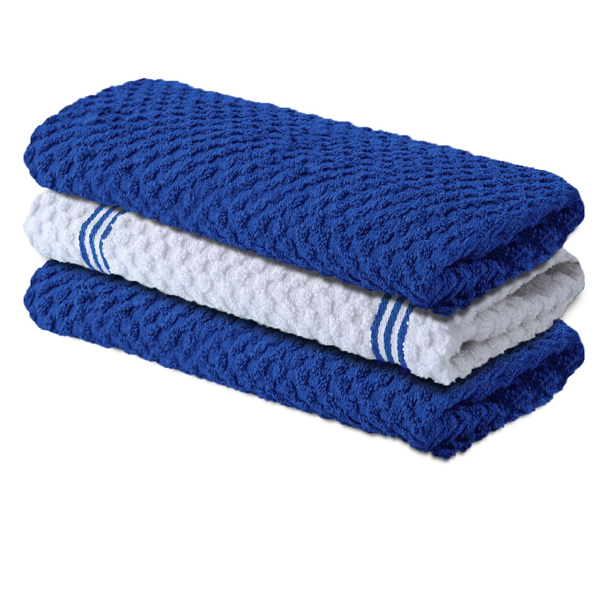 Infinitee Xclusives Kitchen Towels - 6 Pack - Cotton Dish Towel |15" x 25"|