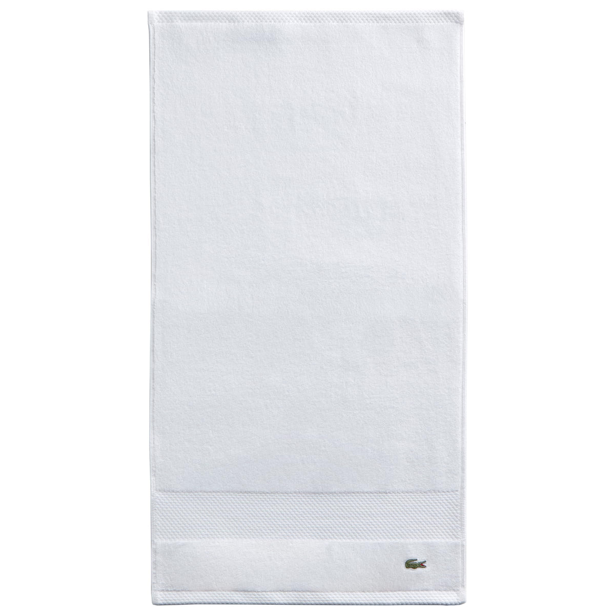 Lacoste Heritage 100% Supima Cotton Bath Towel 30" x 54", Micro Chip