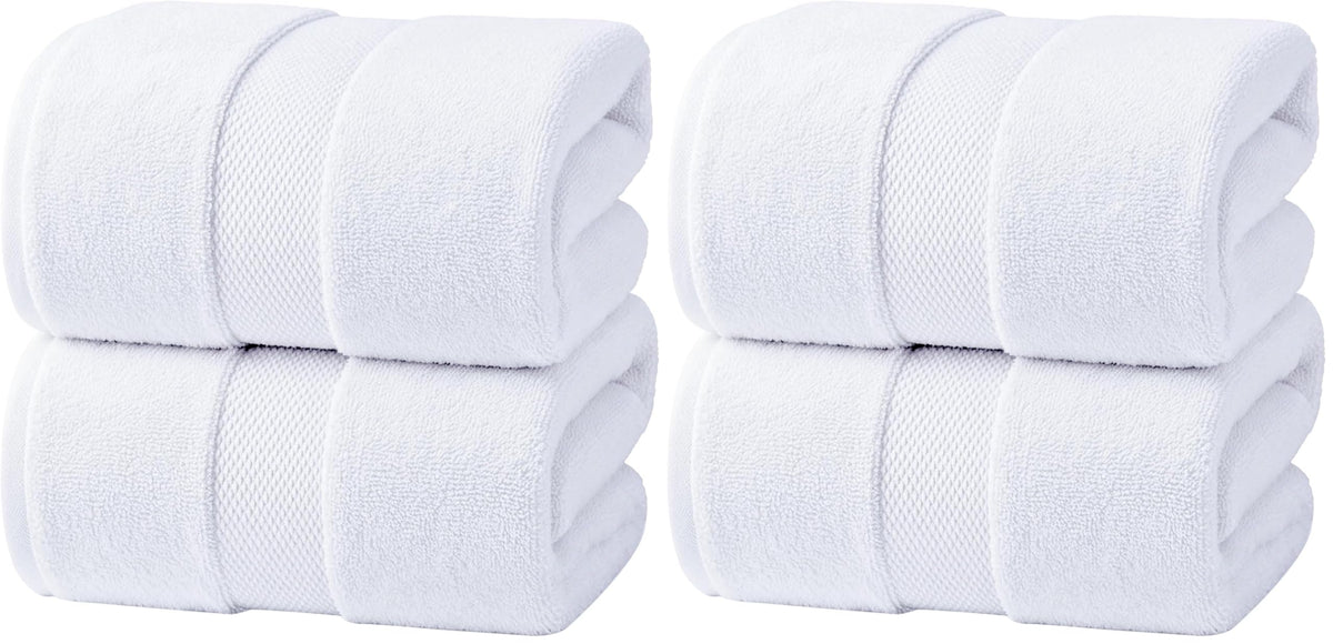 Infinitee Xclusives Bath Sheets Extra Large - 2 Pack - 600 GSM |35" x 70"|