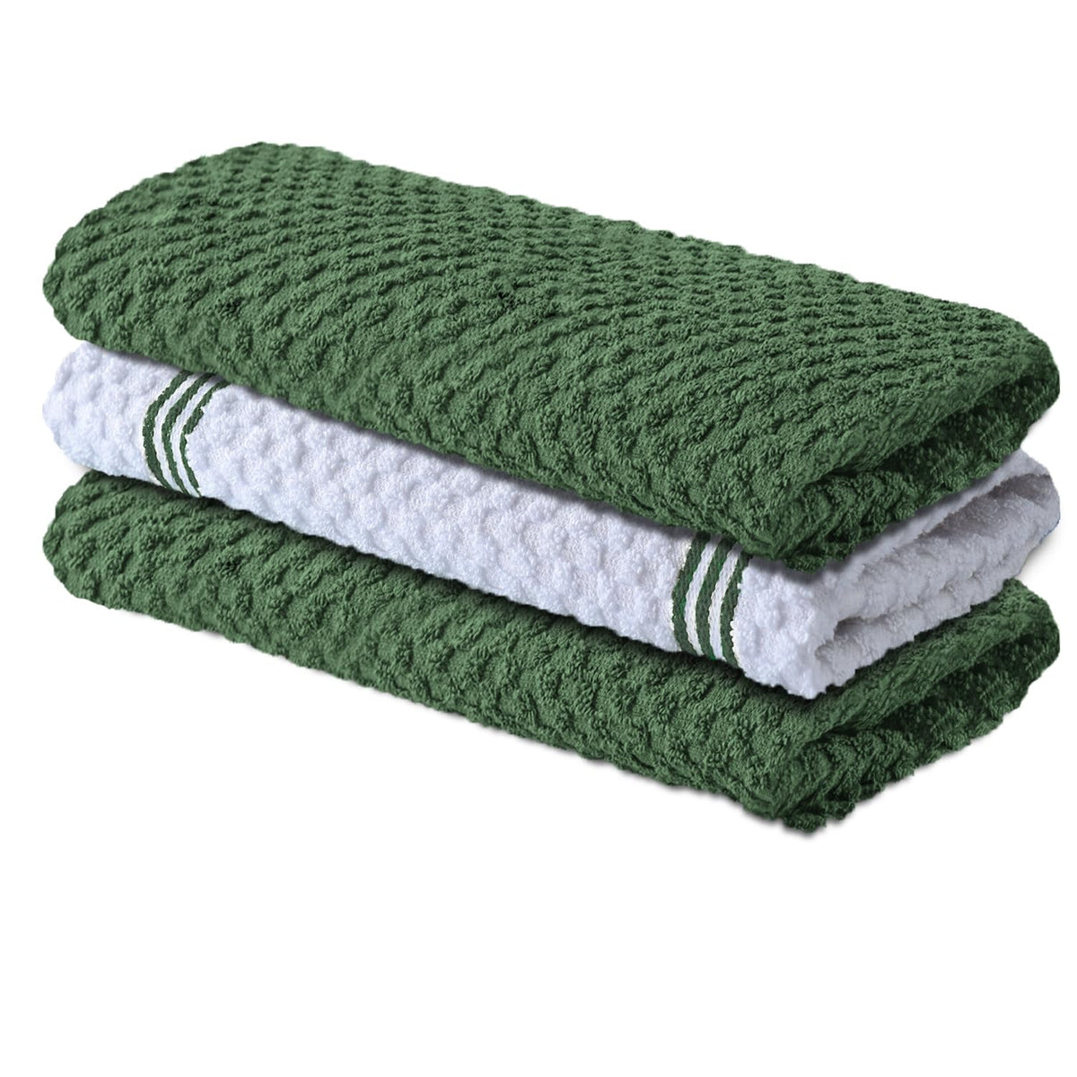 Infinitee Xclusives Kitchen Towels - 6 Pack - Cotton Dish Towel |15" x 25"|
