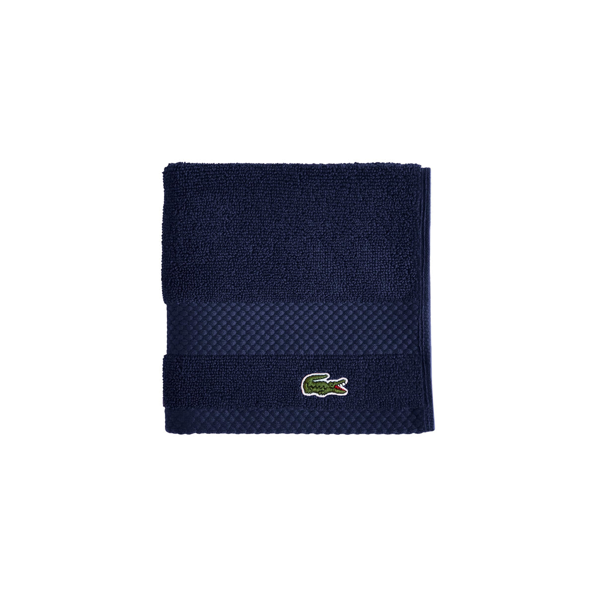 Lacoste Heritage 100% Supima Cotton Bath Towel 30" x 54", Micro Chip