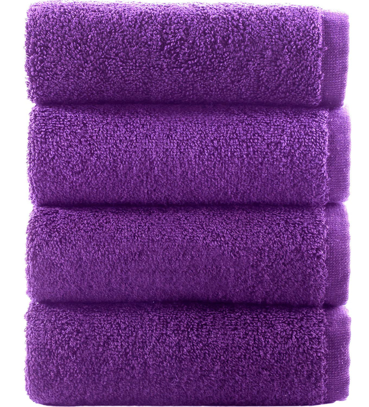 Hawmam Linen White Bath Towels 4 Pack 27 x 54 Inches 100% Turkish Cotton Soft Lightweight and Highly Absorbent Quick Drying Towels, Premium Quality Perfect for Daily Use