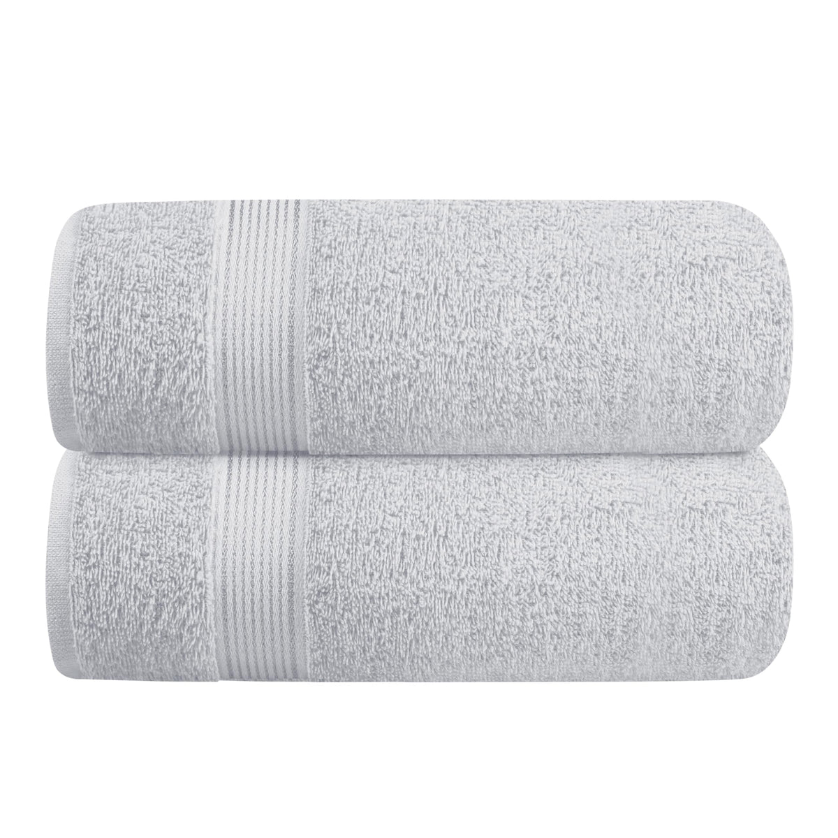 Belizzi Home Cotton 2 Pack Oversized Bath Towel Set 28x55 inches, Large Bath Towels, Ultra Absorbant Compact Quickdry & Lightweight Towel, Ideal for Gym Travel Camp Pool - Pink