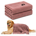 2 Pack Microfiber Dog Towels for Drying Dogs, Large Size 40'' X 23.6''
