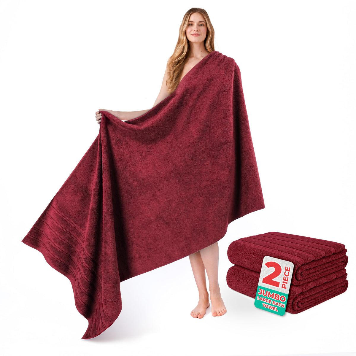 American Soft Linen 100% Cotton Luxury Turkish Towels, 3 Piece Towel Set