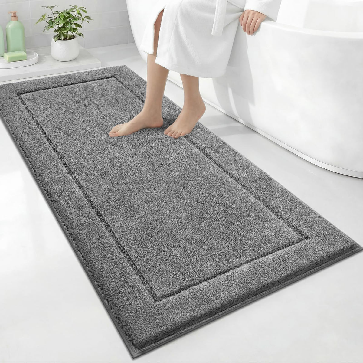 Extra Soft Bathroom Rug 24" x 36", Bath Mat, Throw Rug for Kitchen