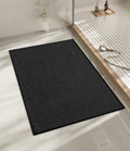 chakme Bathroom Rugs Mat 24x17, Ultra Thin Non Slip Bath Mat Small Quick Dry Absorbent Bath Mat for Bathroom Floor, (Dark Beige, 24"x17")