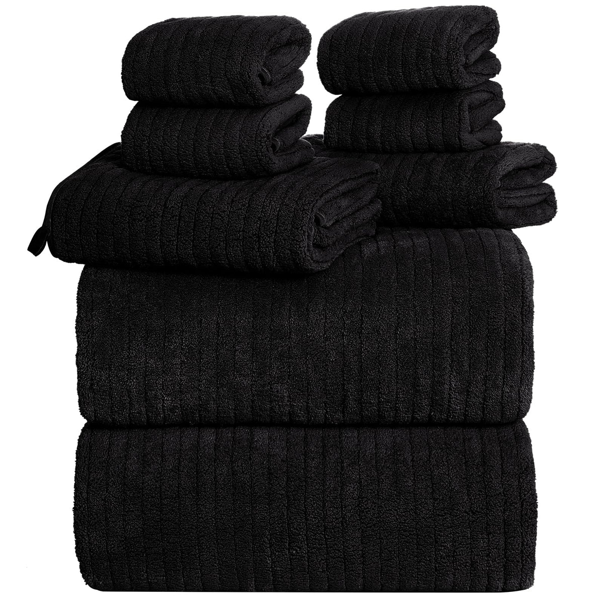 4 Pack Bath Towels Set 35 x 70in Extra Large, Ultra Soft Microfiber