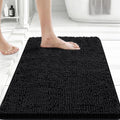 Bcoimo Small Bath Rug Mat,Sage Chenille High Absorbent Bathroom Floor Mats