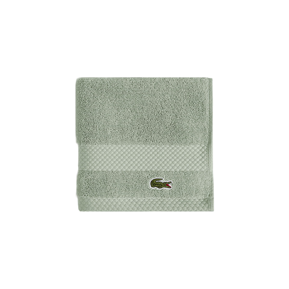 Lacoste Heritage 100% Supima Cotton Bath Towel 30" x 54", Micro Chip
