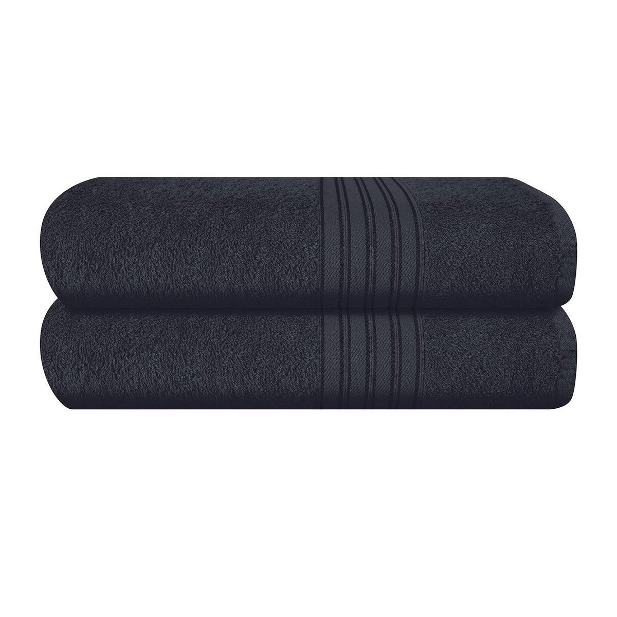 BOUTIQUO 100% Cotton 2 Pack Bath Towel Set 28x55, Eco-Friendly Large Bath Towels, Compact Quickdry Lightweight Soft & Highly Absorbent Bath Towel, Ideal for Everyday Gym Travel Camp Pool - Burgundy