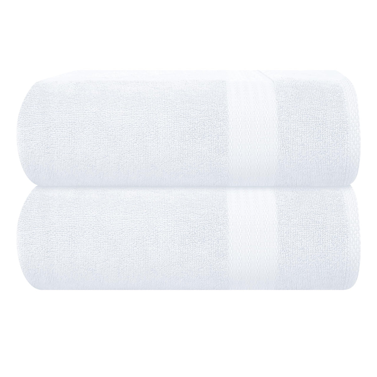 GLAMBURG Ultra Soft 8-Piece Towel Set - 100% Pure Ringspun Cotton, Contains 2 Oversized Bath Towels 27x54, 2 Hand Towels 16x28, 4 Wash Cloths 13x13 - Ideal for Everyday use, Hotel & Spa - Black