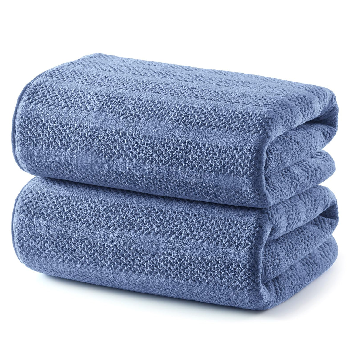 ecolook Microfiber Bath Towels Set of 4, 31 x 63 Inch Extra Large Bath Towel Set, Super Soft & Highly Absorbent, Quick Dry Lightweight Towels for Bathroom, Gym, Spa, Pool & Travel, Multicolor