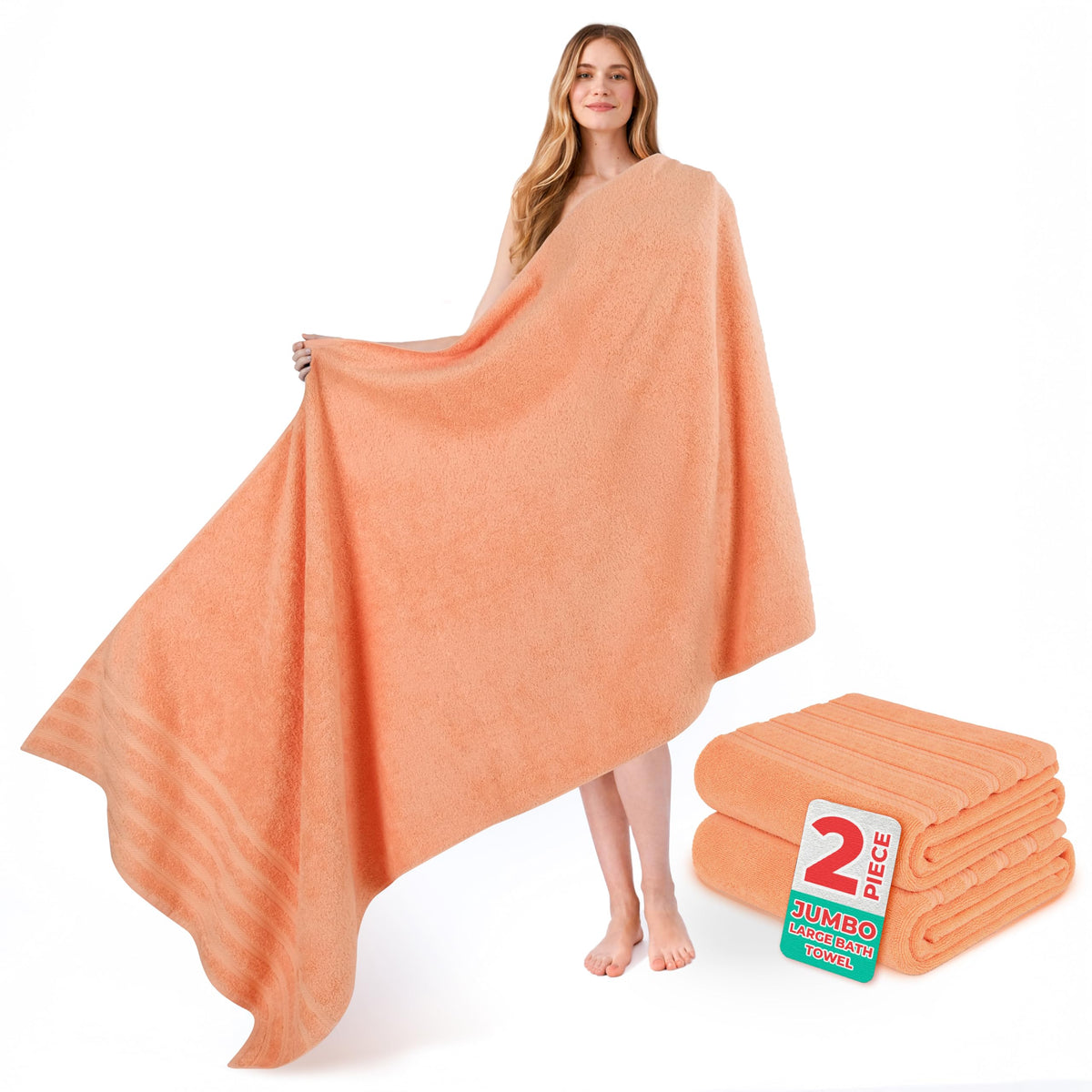 American Soft Linen 100% Cotton Luxury Turkish Towels, 3 Piece Towel Set