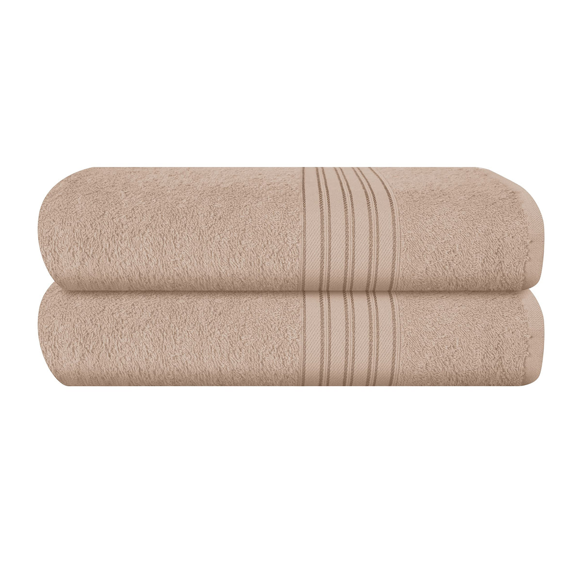 BOUTIQUO 100% Cotton 2 Pack Bath Towel Set 28x55, Eco-Friendly Large Bath Towels, Compact Quickdry Lightweight Soft & Highly Absorbent Bath Towel, Ideal for Everyday Gym Travel Camp Pool - Burgundy