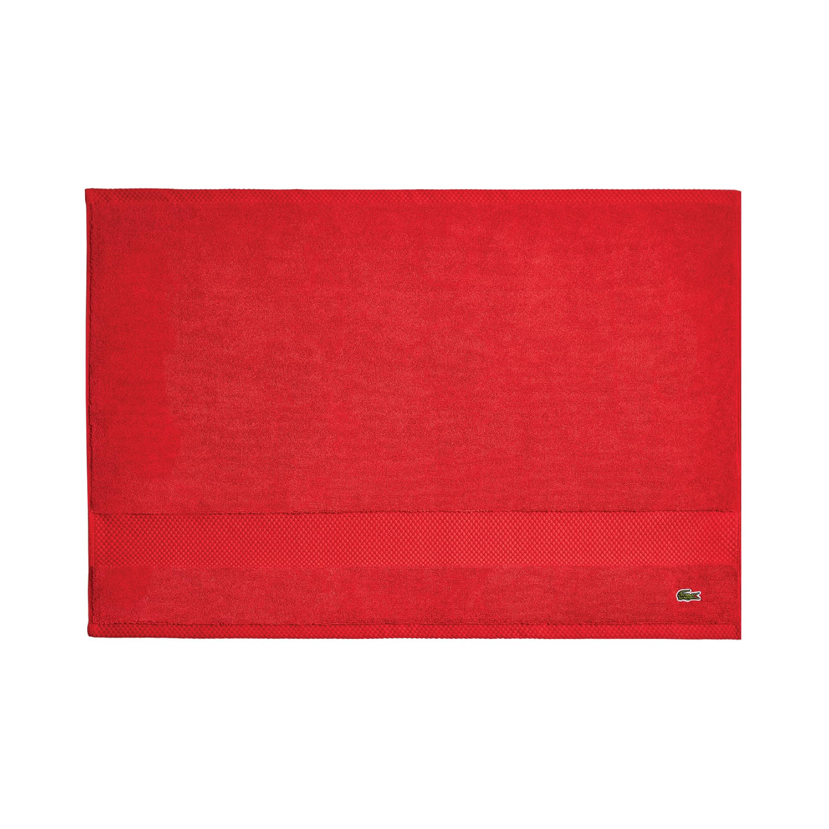 Lacoste Heritage 100% Supima Cotton Bath Towel 30" x 54", Micro Chip