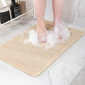 Hargiis Non Slip Bathtub Mat, Anti Slip Shower Mat, Fast Drying Bath Tub Mats, Foot Scrubber Mat, Anti Slip Mat for Tub, Floor, Bathroom, Home, Kitchen, Hotel (Grey 24"x16")