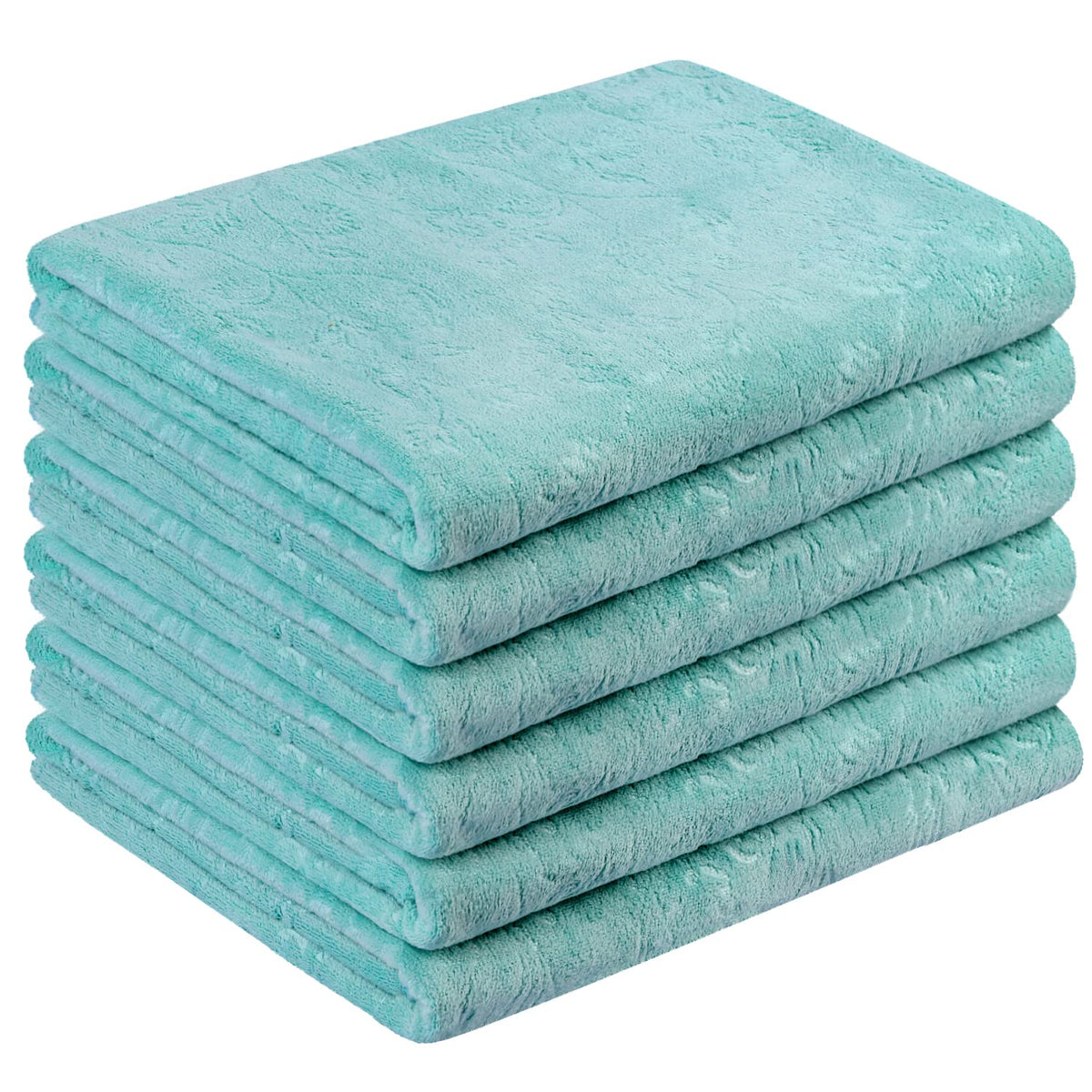 JML Microfiber Bath Towel with Hanging Loop, 2 Pack, 30" x 60", Grey