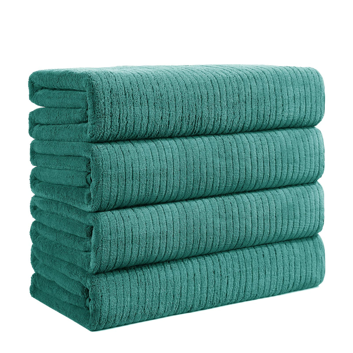 4 Pack Bath Towels Set 35 x 70in Extra Large, Ultra Soft Microfiber